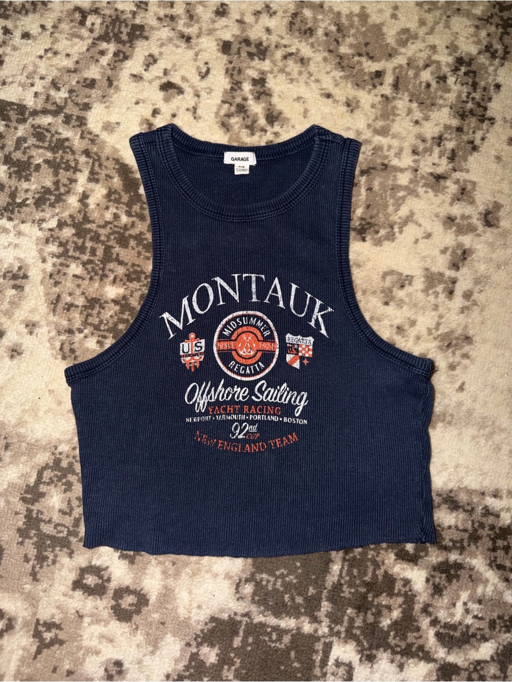 GARAGE ‘Montauk’ Cropped Tank